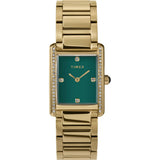 Timex Trend 24 mm Green Dial Women Analog Watch TW2W87500