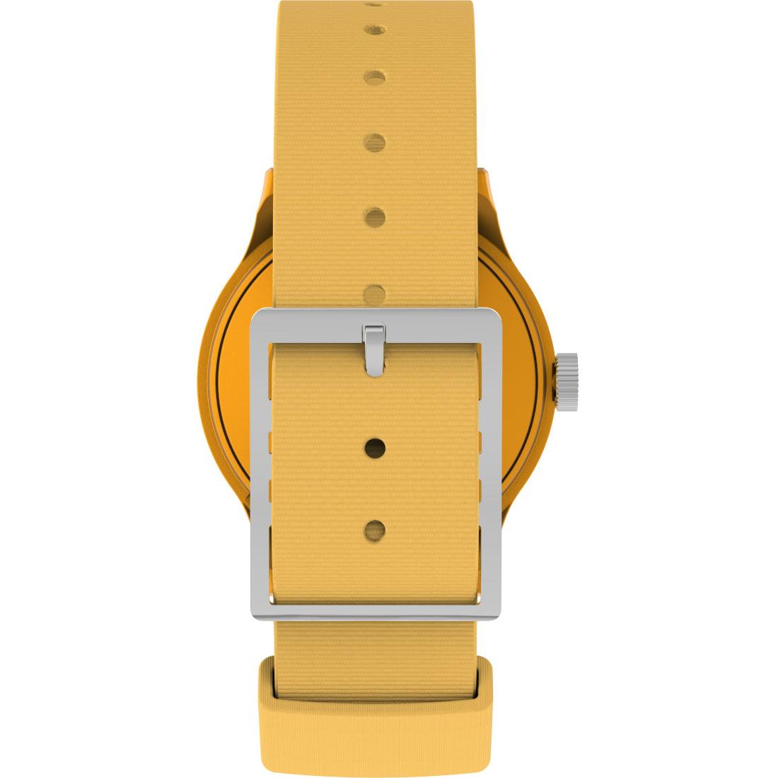 Timex Military 36 mm Yellow Dial Men Analog Watch TW2W91200