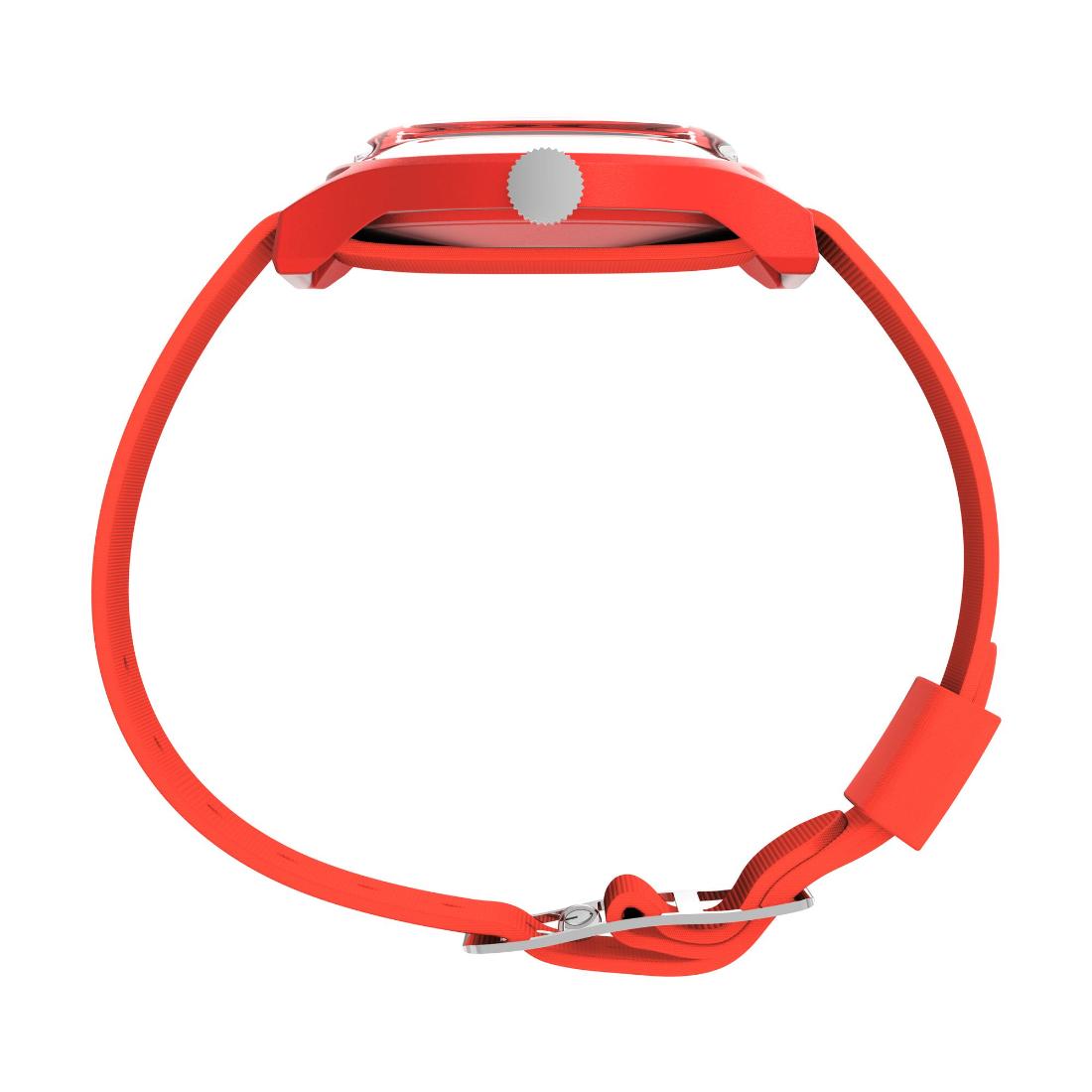 Timex Military 36 mm Orange Dial Men Analog Watch TW2W91300