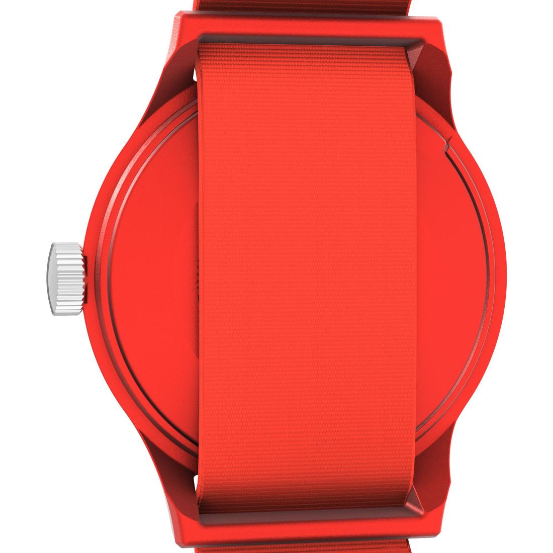 Timex Military 36 mm Orange Dial Men Analog Watch TW2W91300