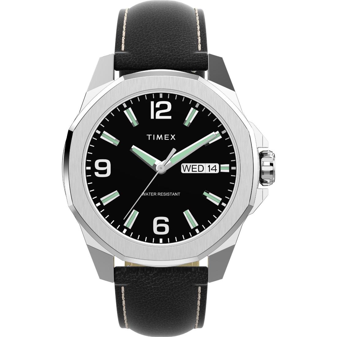 Timex Trend Day & Date 46 mm Black dial Men Analog Watch- TW2W92900