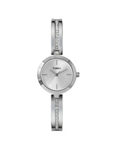 Timex Main Street Women 25 mm Silver Dial Analog Watch TW2W96100