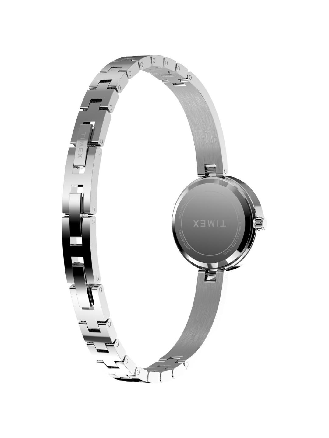Timex Main Street Women 25 mm Silver Dial Analog Watch TW2W96100