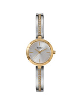 TIMEX Main Street Round 25mm Silver Dial Analog Women Watch TW2W96200E6