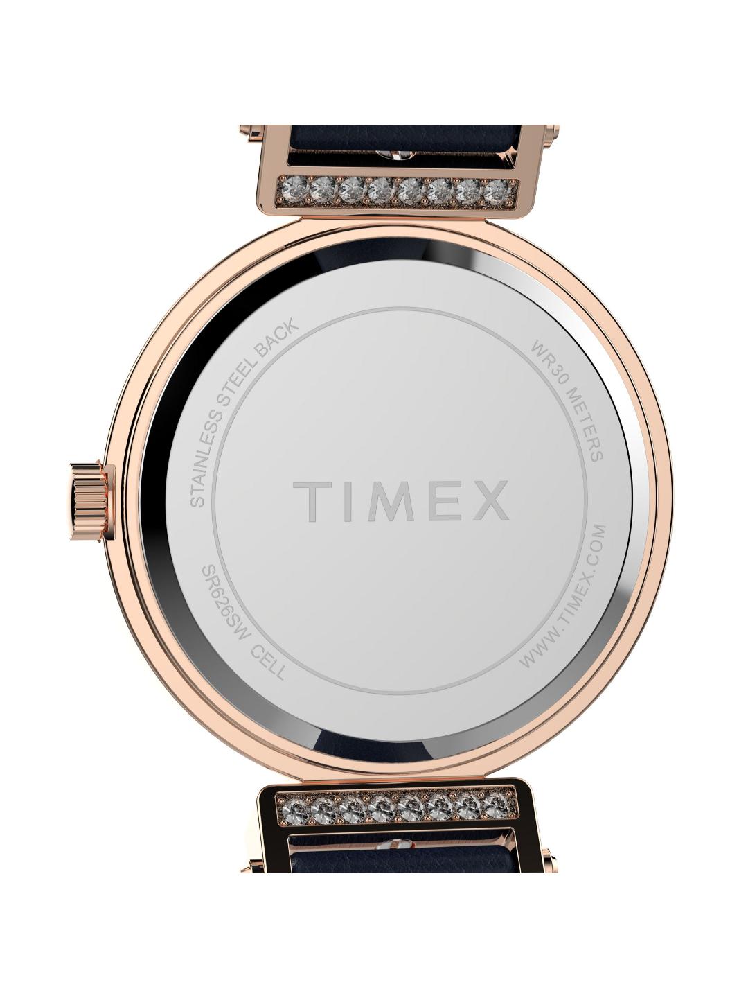 Timex Main Street 31 mm Silver Dial Women Analog Watch TW2W96300