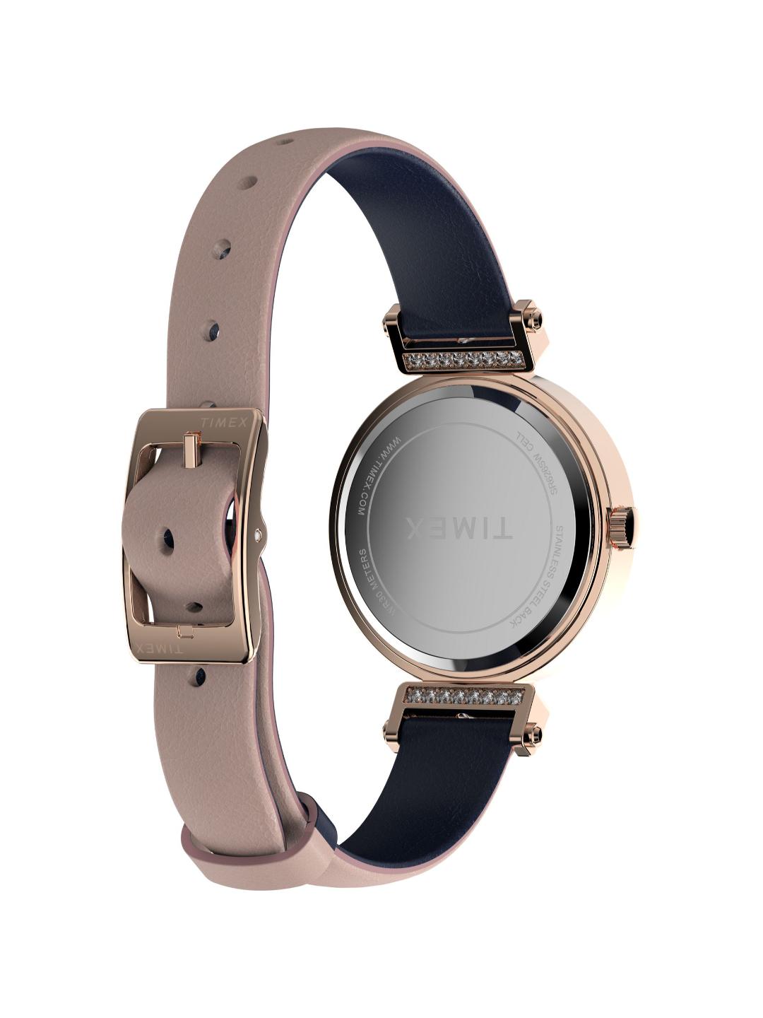 Timex Main Street 31 mm Silver Dial Women Analog Watch TW2W96300