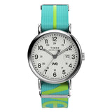 Timex Weekender Round 40mm White Dial Analog Men Watch TW2W99600