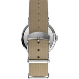 Timex Weekender 37 mm White Dial Men Analog Watch TW2Y09100