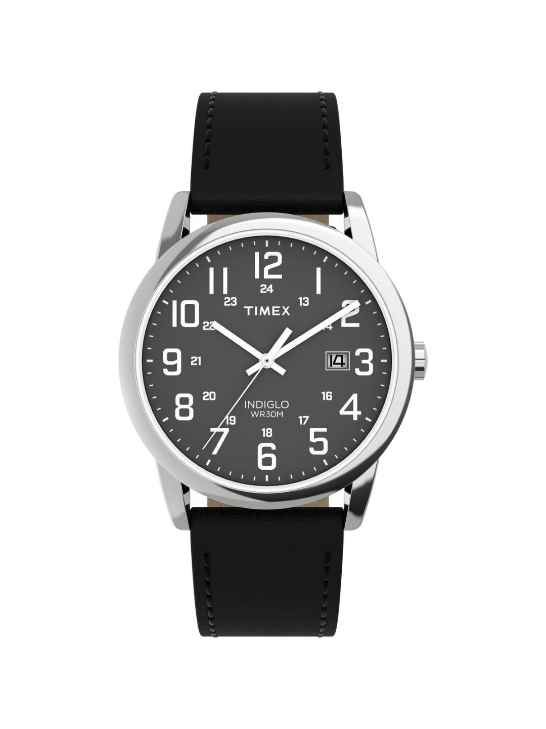 Timex  Easy Reader Black Dial  38 mm Men Watch TW2Y12800