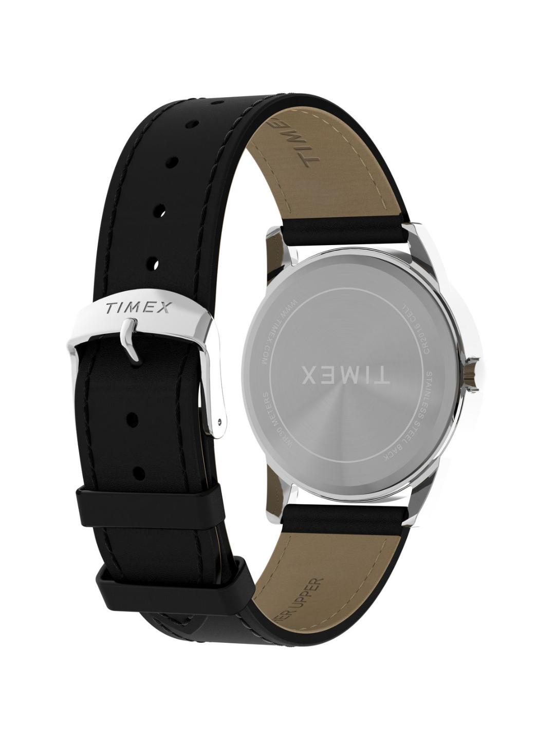 Timex  Easy Reader Black Dial  38 mm Men Watch TW2Y12800