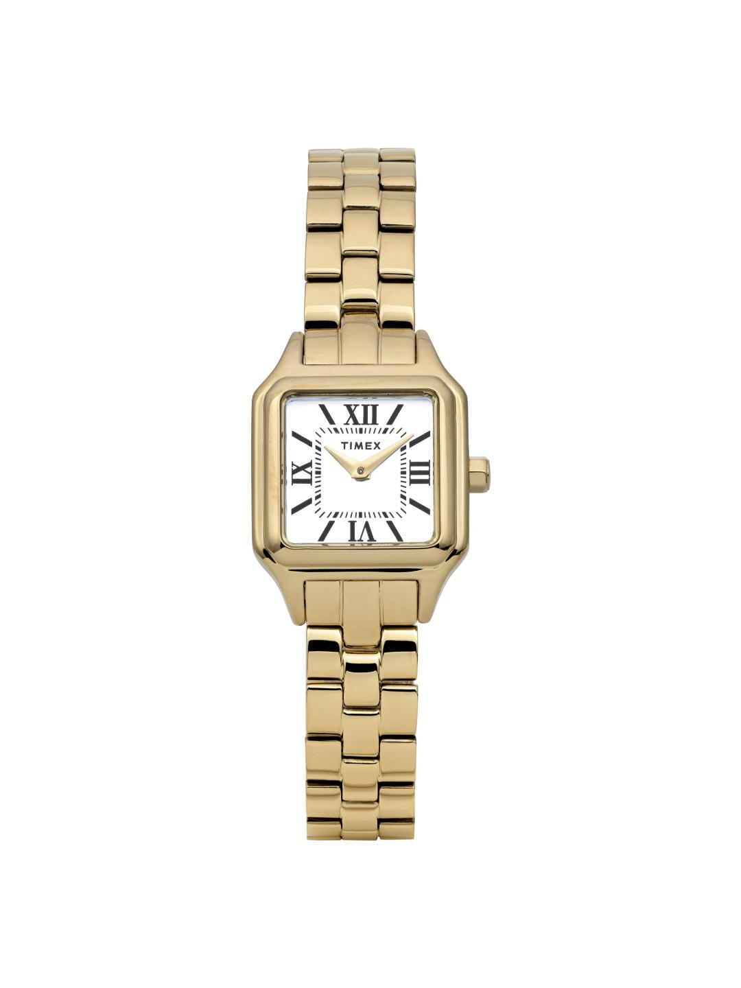Timex Trend Women 23 mm White Analog Watch TW2Y23700
