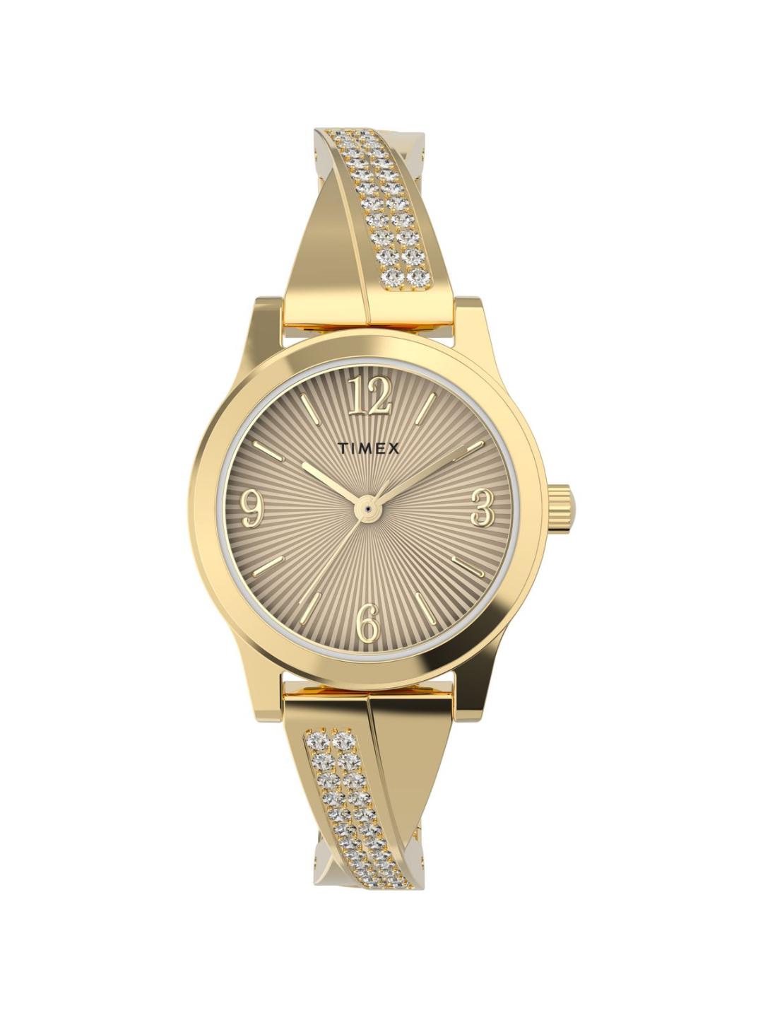 Timex  Main Street Gold-Tone Dial 25 mm Women Watch TW2Y39300