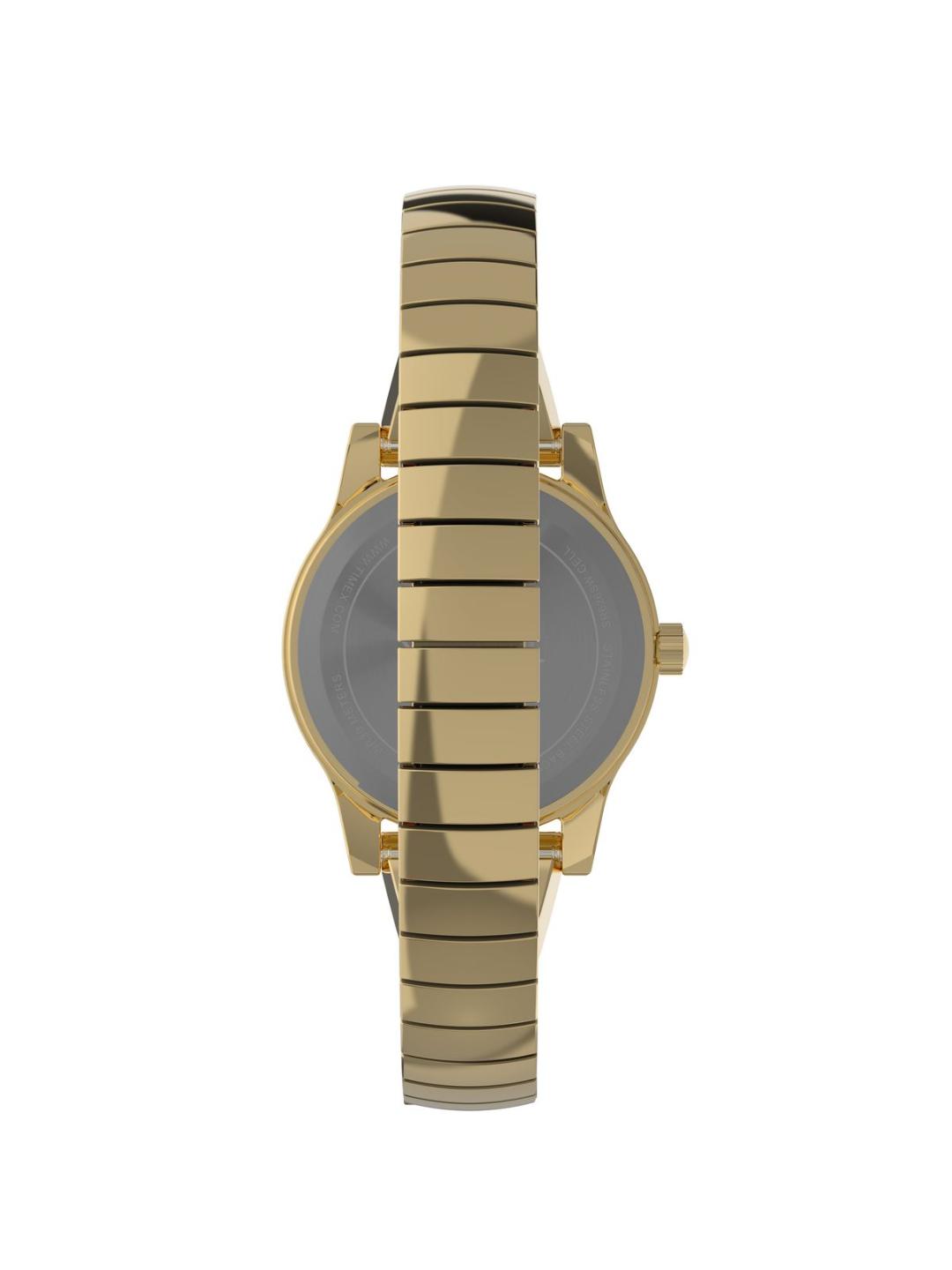 Timex  Main Street Gold-Tone Dial 25 mm Women Watch TW2Y39300
