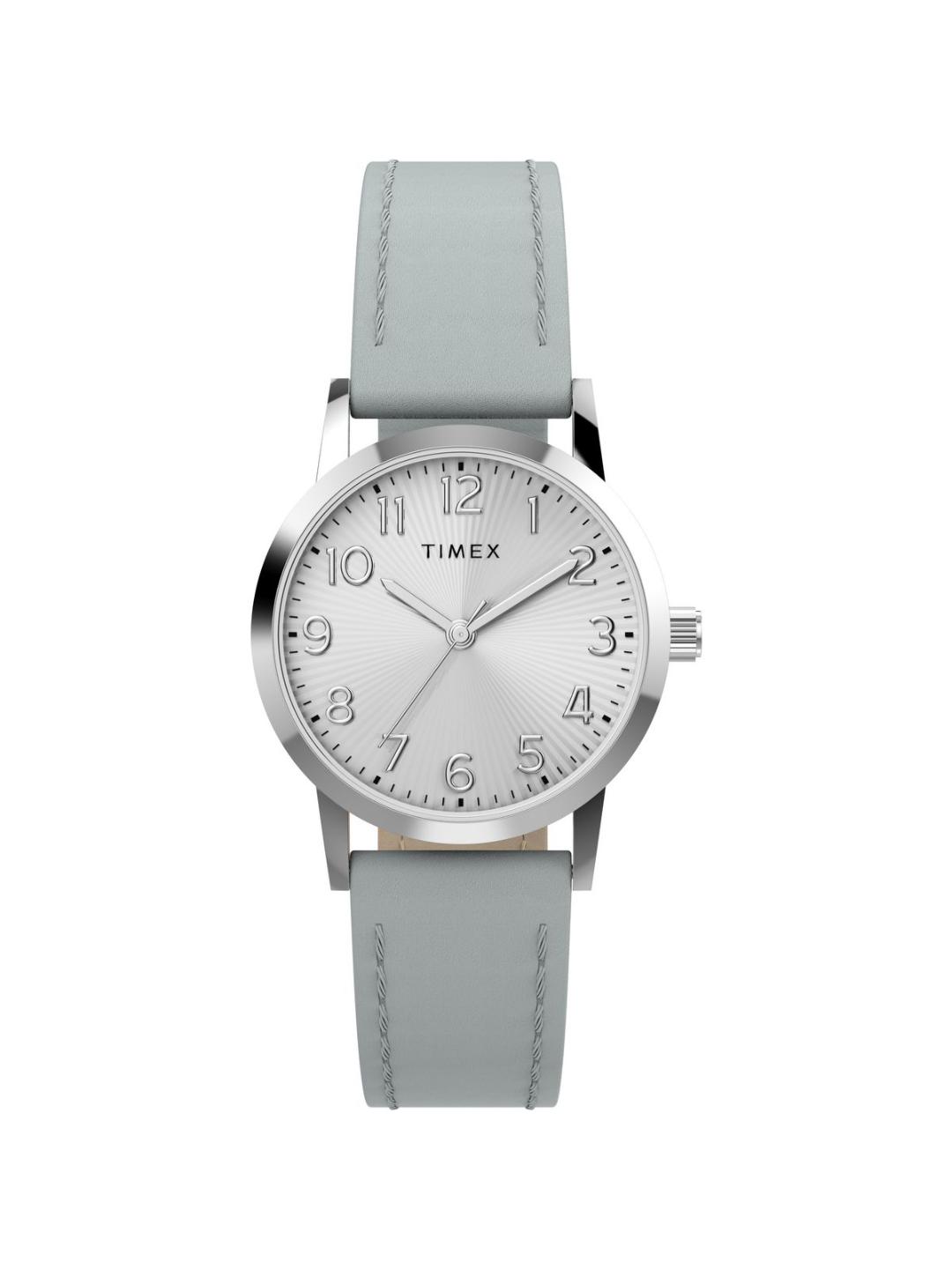 Timex  Main Street Silver-Tone Dial  30 mm Women Watch TW2Y67100