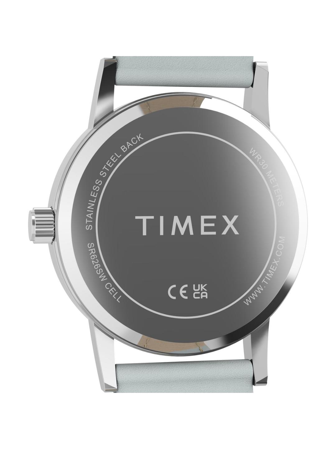 Timex  Main Street Silver-Tone Dial  30 mm Women Watch TW2Y67100