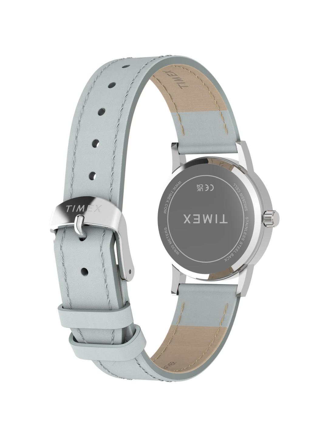 Timex  Main Street Silver-Tone Dial  30 mm Women Watch TW2Y67100