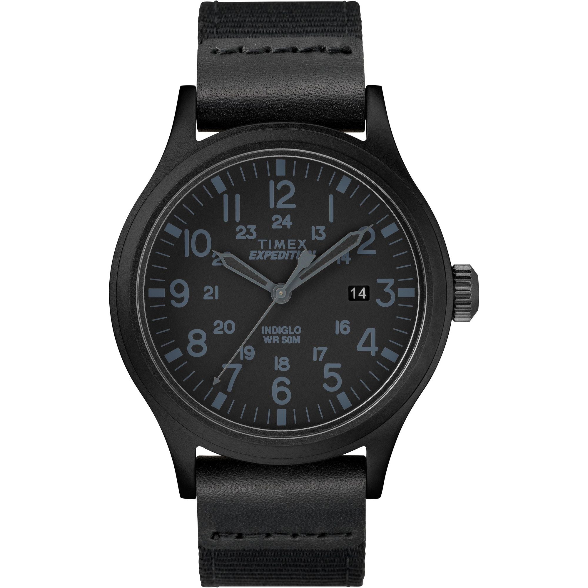 Timex 40 mm Black Dial Analog Men Watch TW4B14200