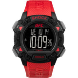 Timex Men 45 mm Size Dial Red Strap Digital Watch TW4B27600