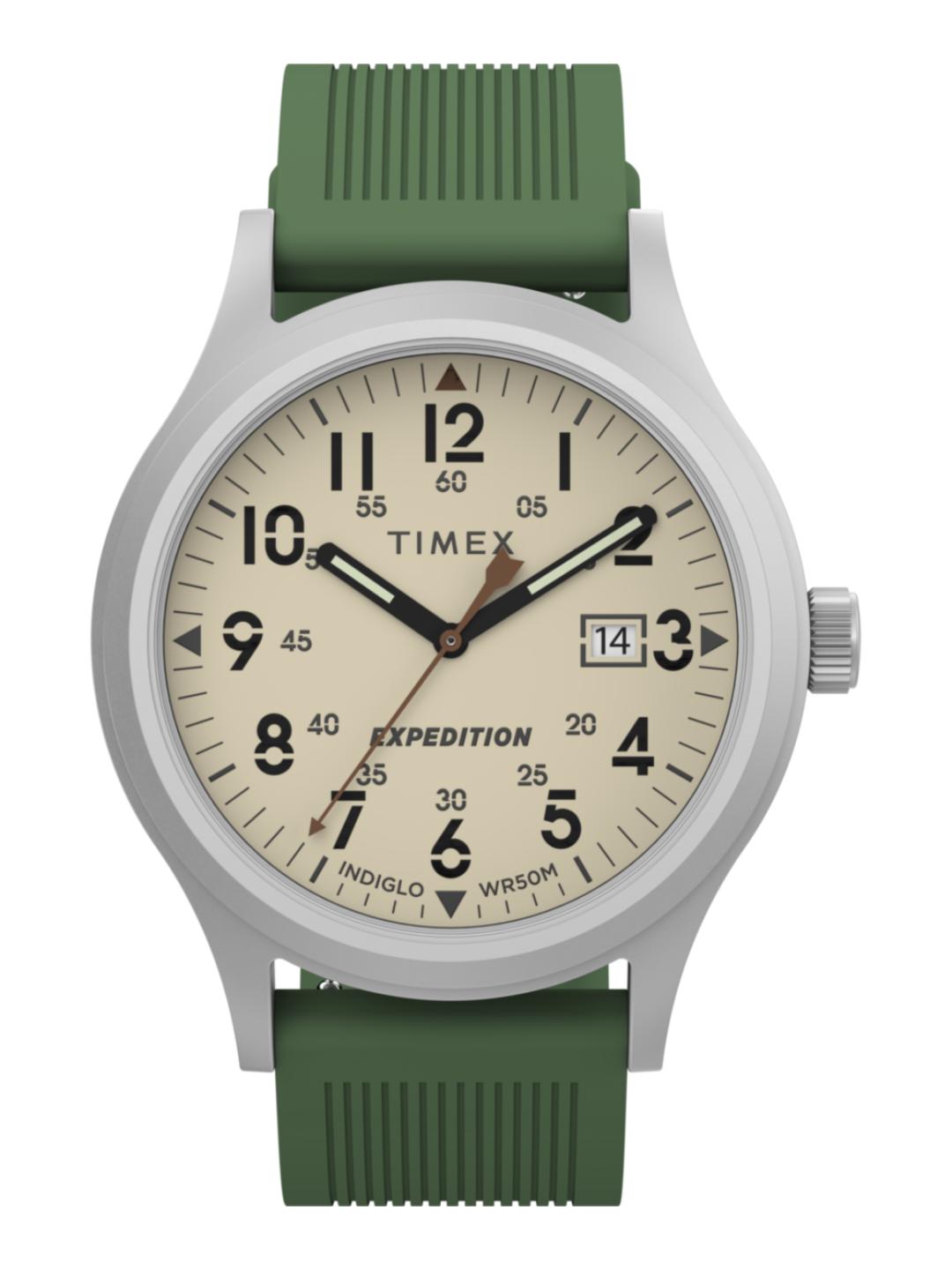 Timex  Expedition 40 mm Natural Dial Men Quartz Analog Watch TW4B30100