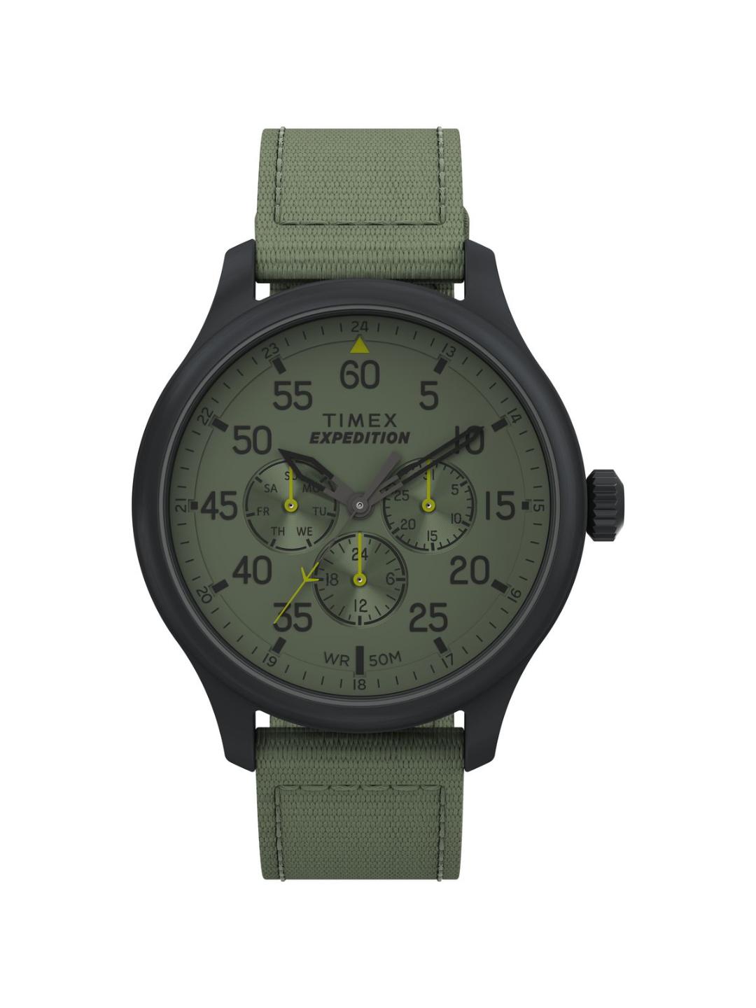 Timex Expedition Field 43 mm Green Dial Men's Analog Watch TW4B31000