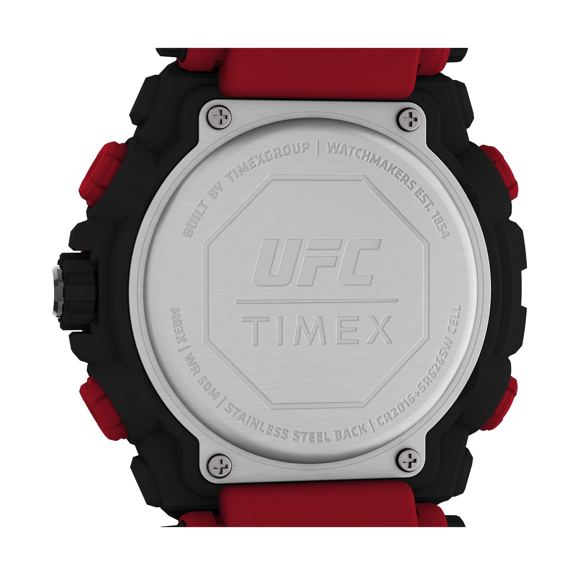 Timex UFC Strength 50 mm Men Black Dial Analog Digital Watch TW5M53000