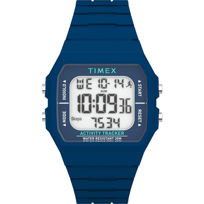 Timex Sport 40 mm White Dial Unisex Digital Watch- TW5M55700