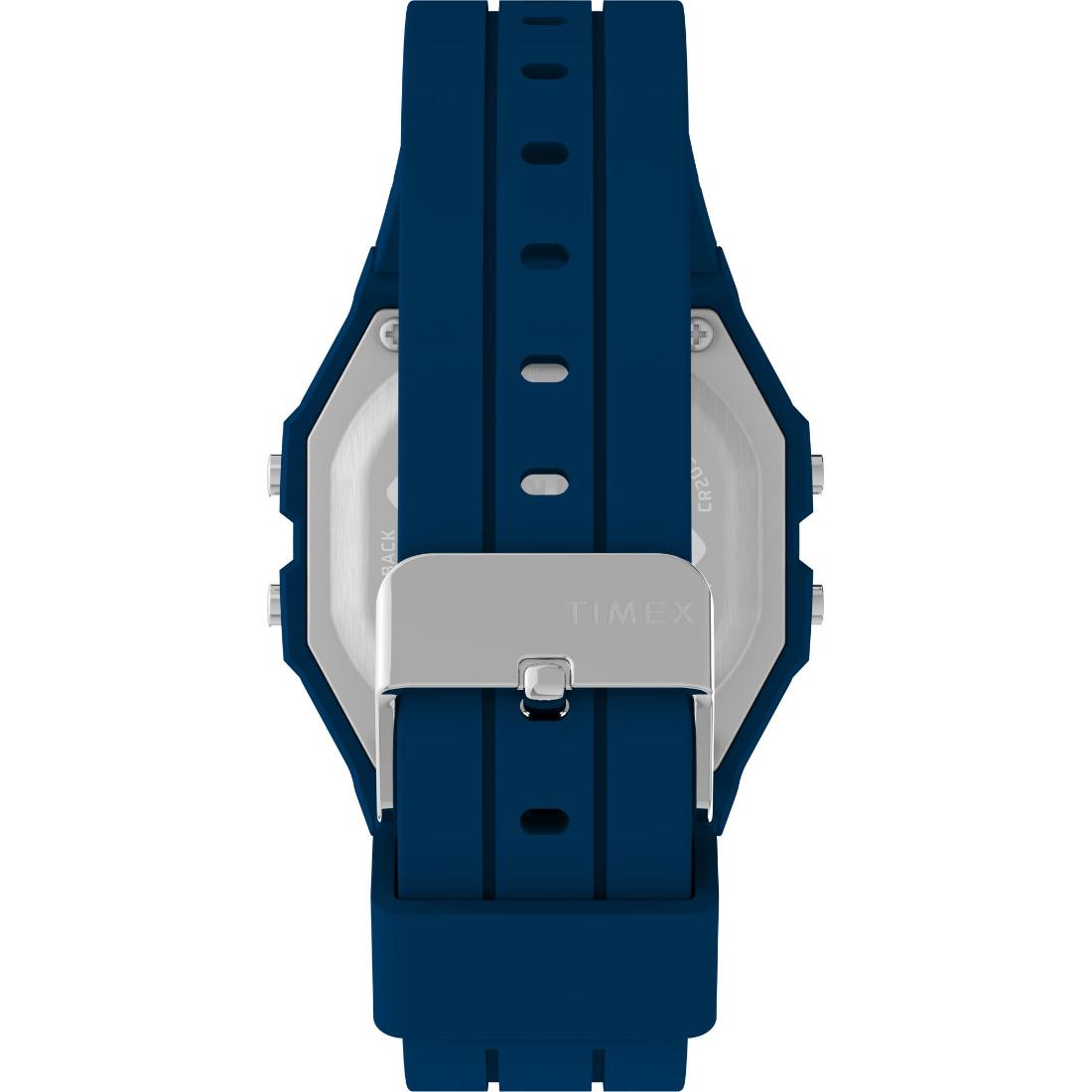 Timex Sport 40 mm White Dial Unisex Digital Watch TW5M55700