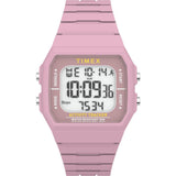 Timex Sport 40 mm White Dial Unisex Digital Watch- TW5M55800