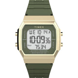 Timex Sport 40 mm White Dial Unisex Digital Watch TW5M60800