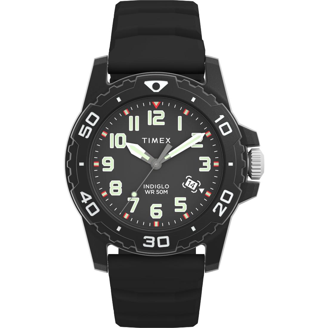 Timex Main Street 42 mm Black Dial Men Analog Watch TW5M61200