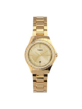 Timex Trend 30 mm Gold-Tone Dial Women Analog Watch TW6A04600