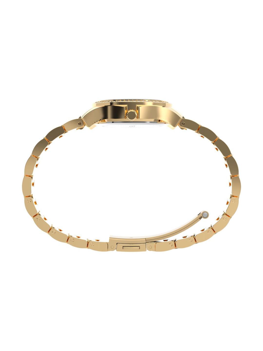 Timex Trend 30 mm Gold-Tone Dial Women Analog Watch TW6A04600