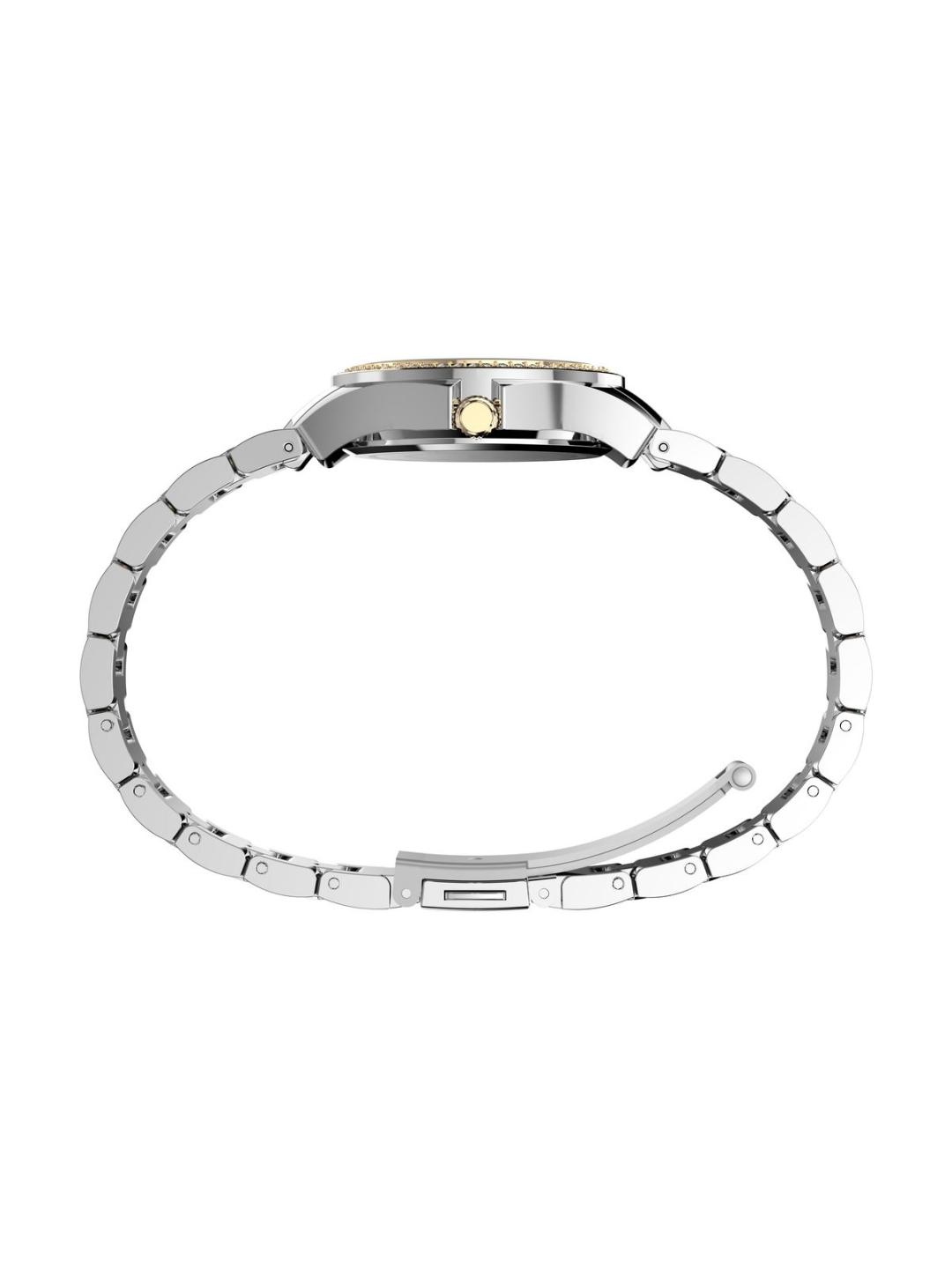 Timex Trend 30 mm Silver-Tone Dial Women Analog Watch TW6A04700