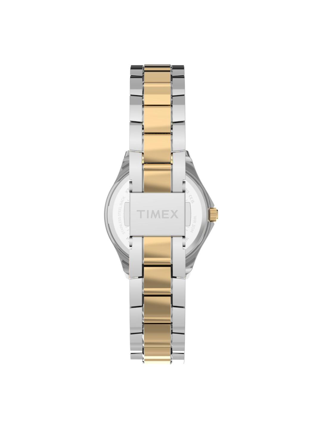 Timex Trend 30 mm Silver-Tone Dial Women Analog Watch TW6A04700