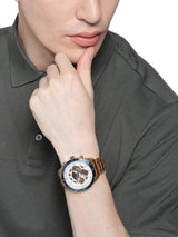 Timex E Class 46mm White Dial Analog Men Watch TWEG15219