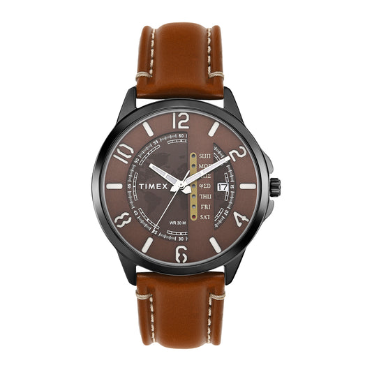 Timex Brown Dial Men Analog Watch - TWEG16504