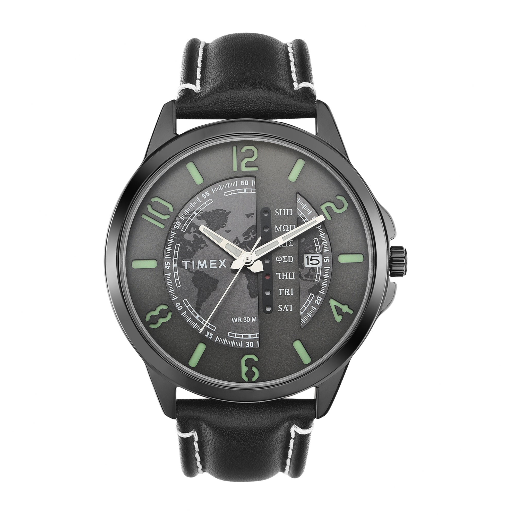 Timex 45 mm Grey Dial Men Analog Watch TWEG16505