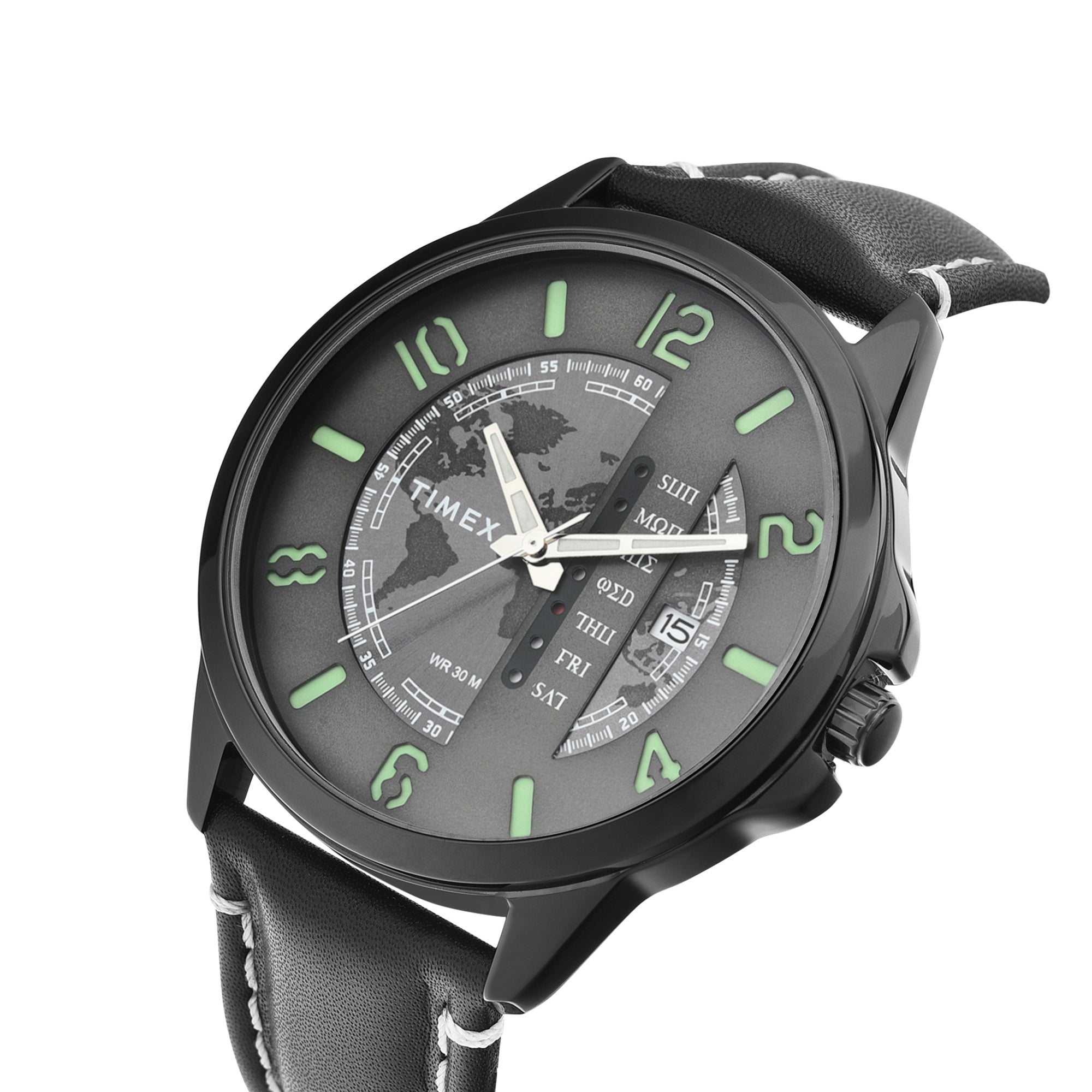 Timex 45 mm Grey Dial Men Analog Watch TWEG16505