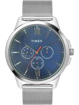 Timex 34 mm Analog Blue Dial Men Watch TWEG165SMU04
