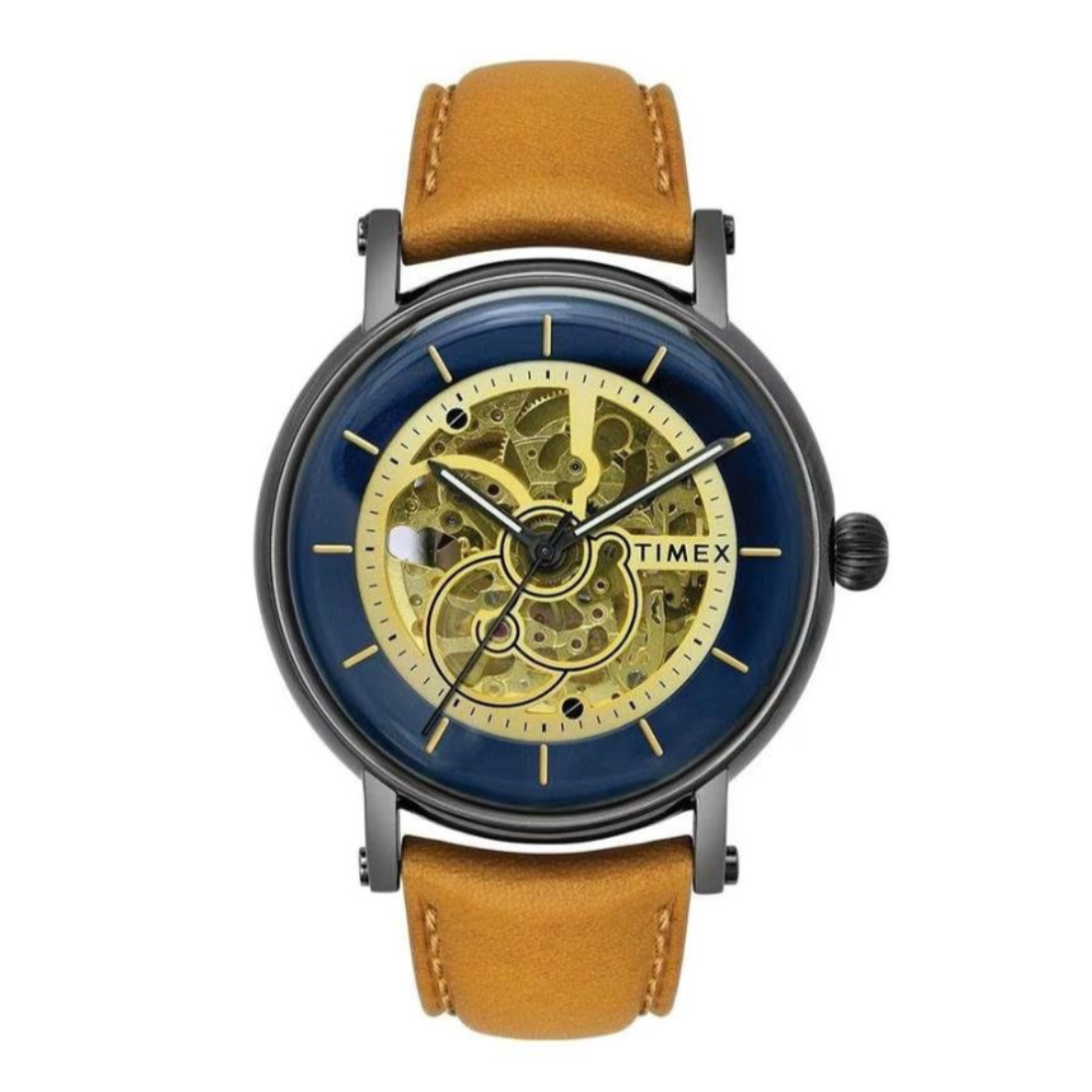 Timex E Class 44mm Blue Dial Analog Men Watch TWEG16711
