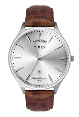Timex 42 mm Analog Silver Dial Men Watch TWEG16900