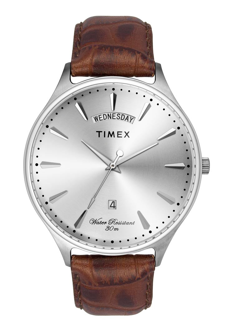 Timex 42 mm Analog Silver Dial Men Watch TWEG16900