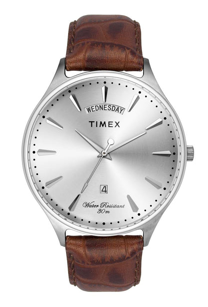 Timex Analog Silver Dial Men Watch - TWEG16900