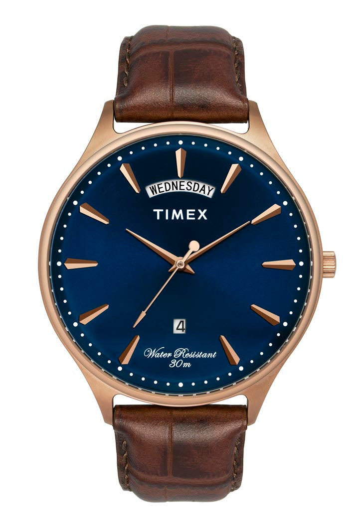 Timex 42 mm Analog Blue Dial Men Watch TWEG16902