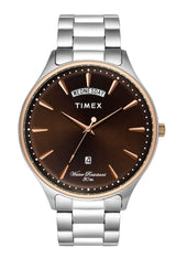 Timex 42 mm Analog Brown Dial Men Watch TWEG16906