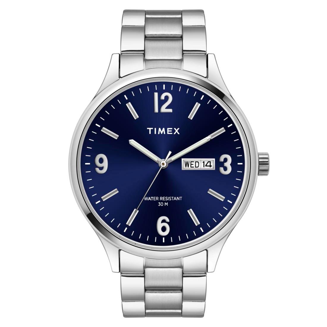 Timex Men Blue 43 mm Dial Analog Watch TWEG18420
