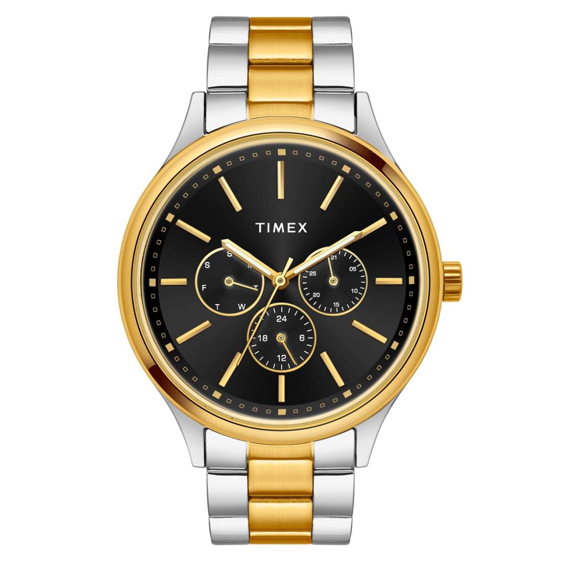 Timex Men Black 43 mm Dial Analog Watch TWEG18425