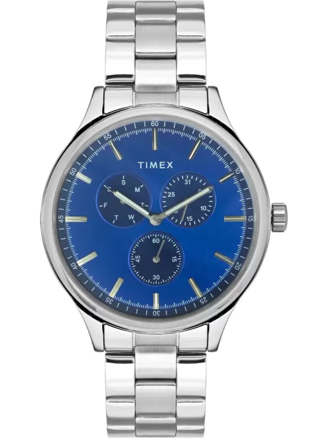 Timex 43 mm Analog Blue Dial Men Watch TWEG184SMU01