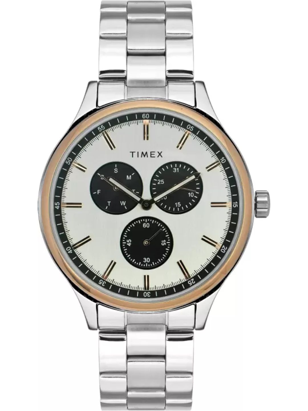 Timex 43 mm Analog Silver Dial Men Watch TWEG184SMU02