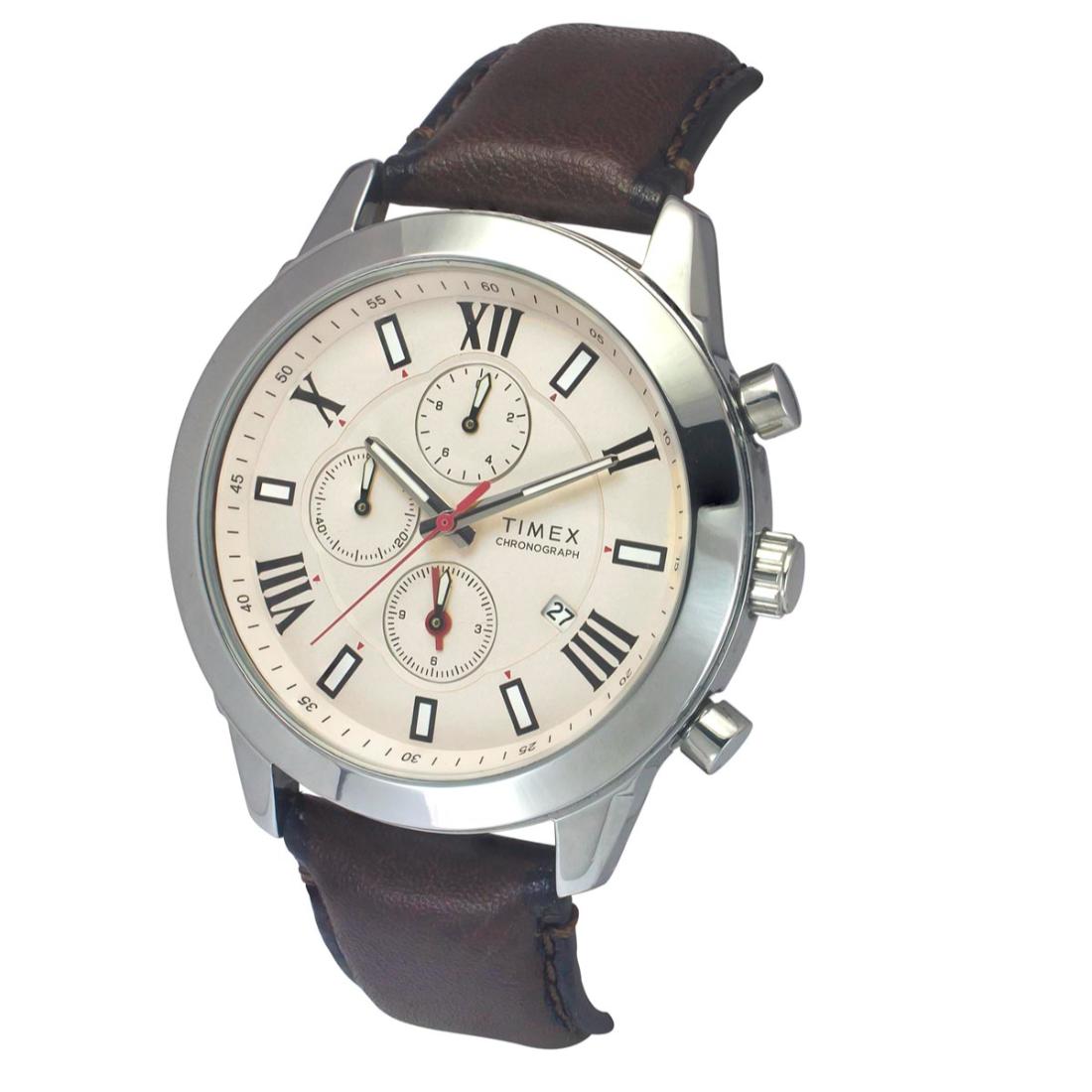 Timex Men Grey 45 mm Dial Analog Watch TWEG18514